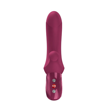 Fun Factory BI STRONIC CURVE Wine Red - Wine Red USB-C Rechargeable Thrusting Vibrator Fun Factory
