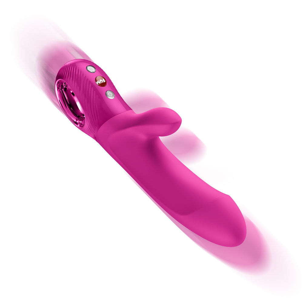 Fun Factory BI STRONIC EMBRACE Magenta - Magenta USB-C Rechargeable Thrusting Vibrator Fun Factory