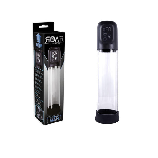 Roar - Clear 20 cm USB Rechargeable Penis Pump Default Title - Club X