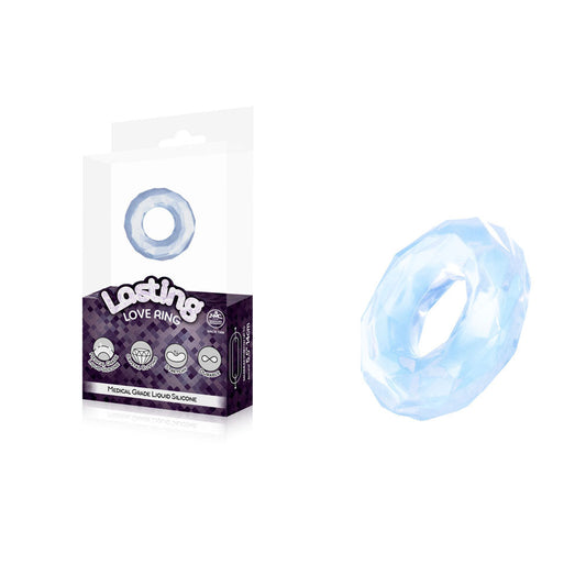 Lasting Love Ring - Clear - Clear Cock Ring Excellent Power