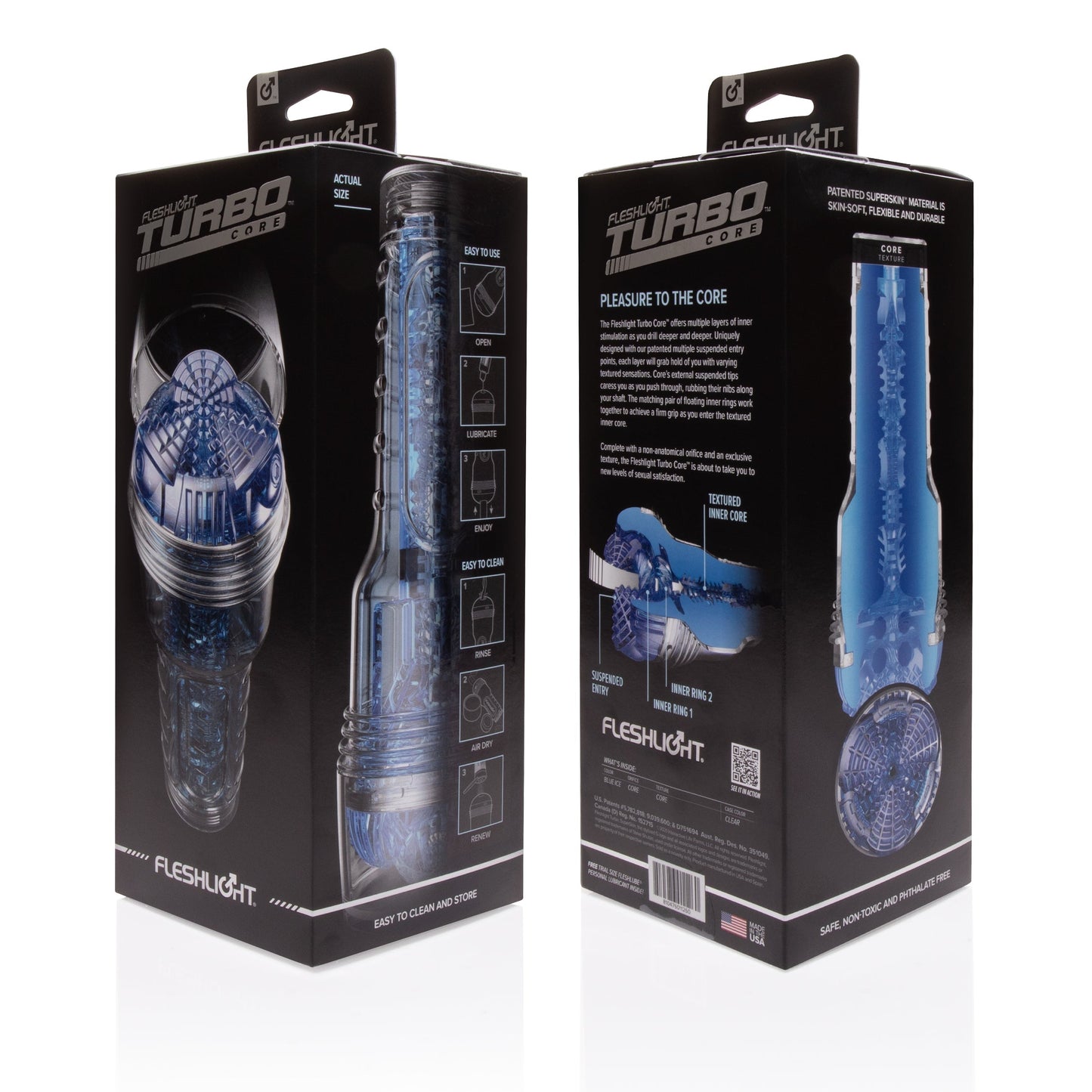 Fleshlight Turbo Core - Blue Ice - Club X