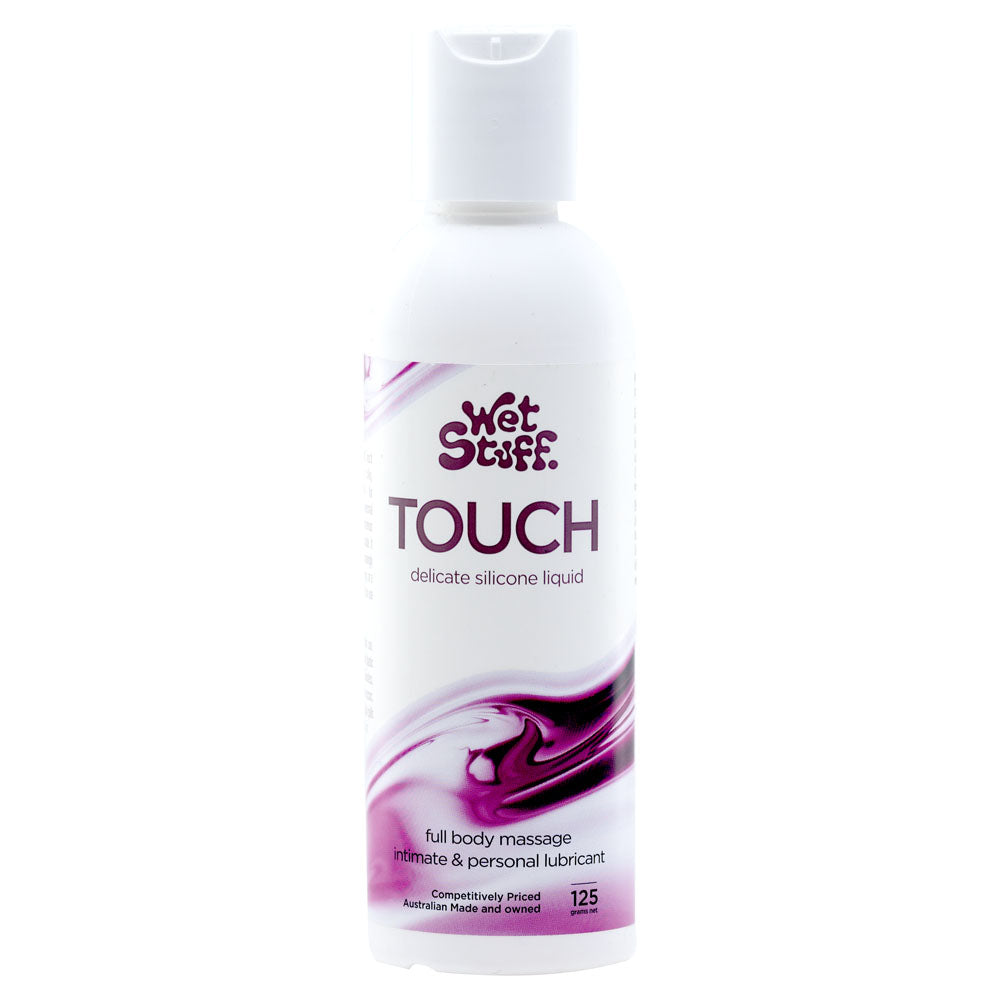 Wet Stuff Touch - 125g Disk Top - Silicone Lubricant - 125 gram Bottle Default Title - Club X