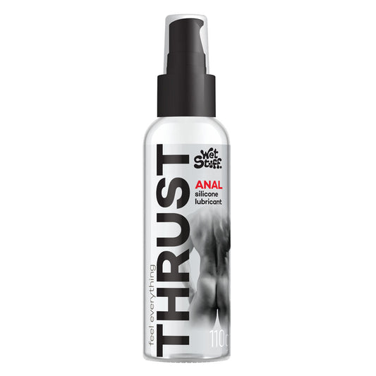 Wet Stuff Thrust - 110g Pump - Anal Silicone Lubricant - 110 gram Pump Bottle Wet Stuff