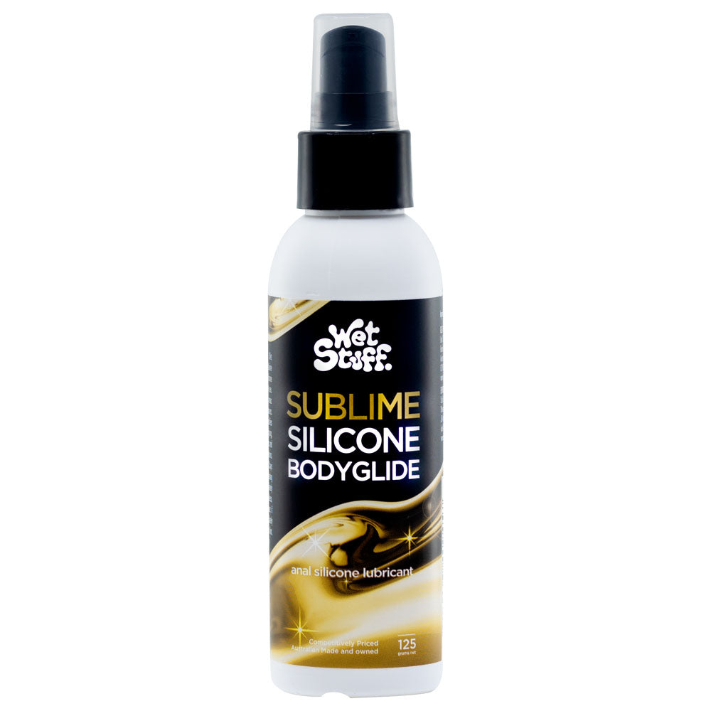 Wet Stuff Sublime - 125g Pump Top - Anal Silicone Lubricant - 125 gram Pump Bottle Default Title - Club X