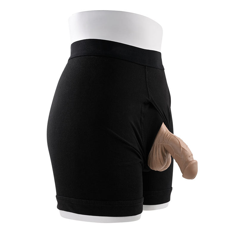 Gender X 4'' SILICONE PACKER MEDIUM - Tan 10 cm Packer Gender X