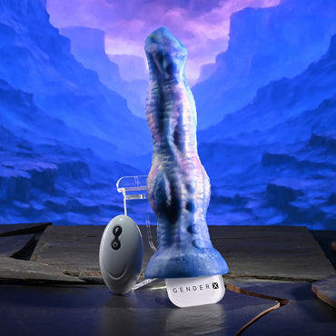 Gender X WILDEST DREAMS - USB Rechargeable Vibrating and Thrusting Fantasy Dildo with Wireless Remote Gender X