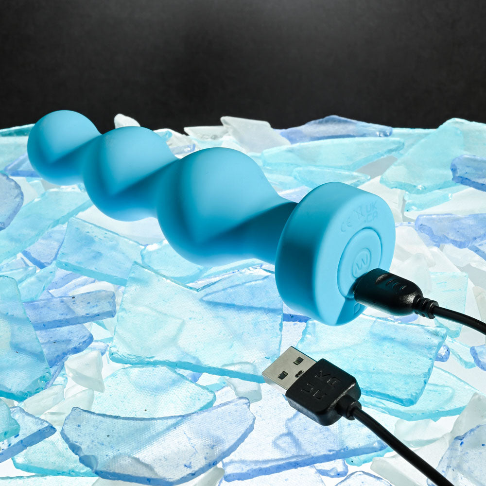 Gender X PLUGGED UP - Blue 13.6 cm USB Rechargeable Butt Plug Gender X