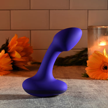 Gender X ANYBODYS PLUG - Blue 11.4 cm USB Rechargeable Vibrating Butt Plug Gender X