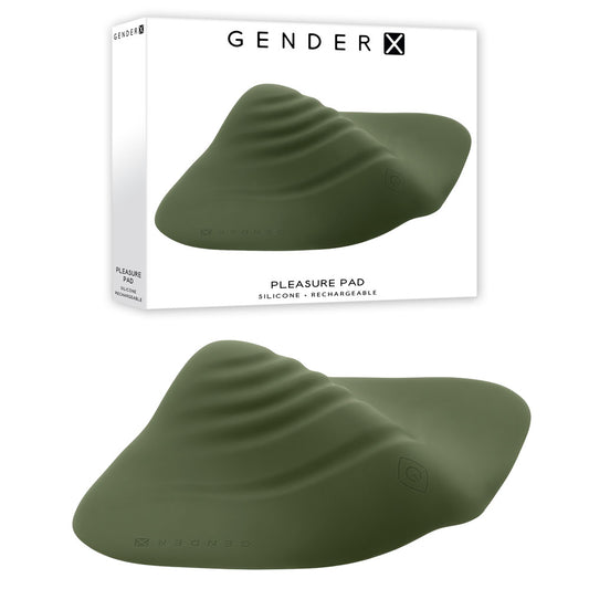 Gender X PLEASURE PAD - Green USB Rechargeable Grinding Pad Green - Club X