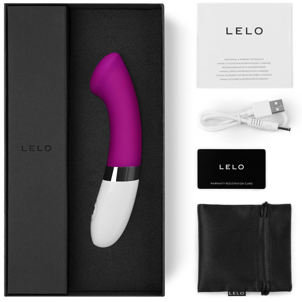 Lelo Gigi 2 Vibrator - Deep Rose - Club X