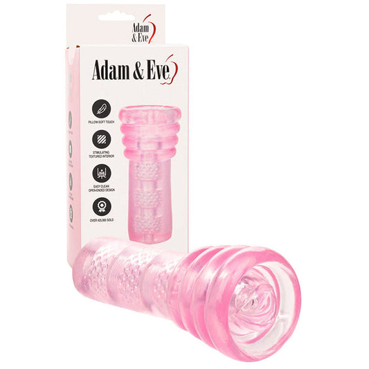 Adam & Eve SUPER HEAD HONCHO - Pink Oral Stroker Adam & Eve
