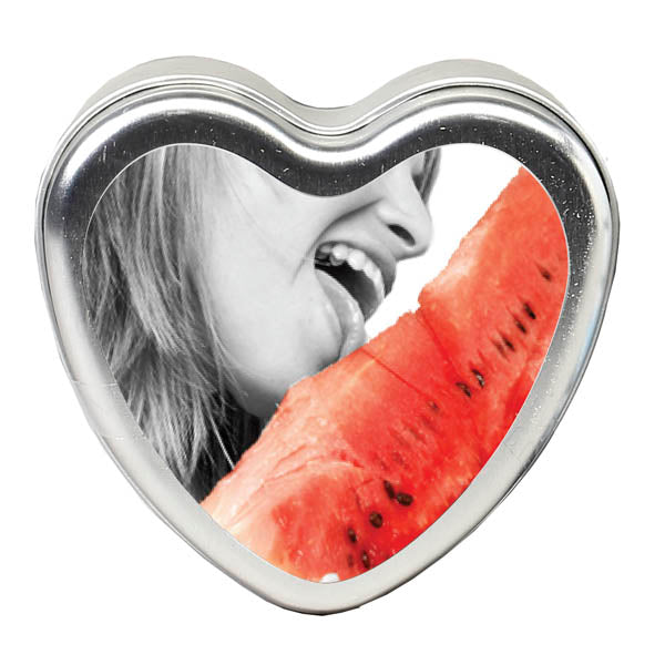 Edible Massage Candle - Watermelon Flavoured - 113 g Earthly Body