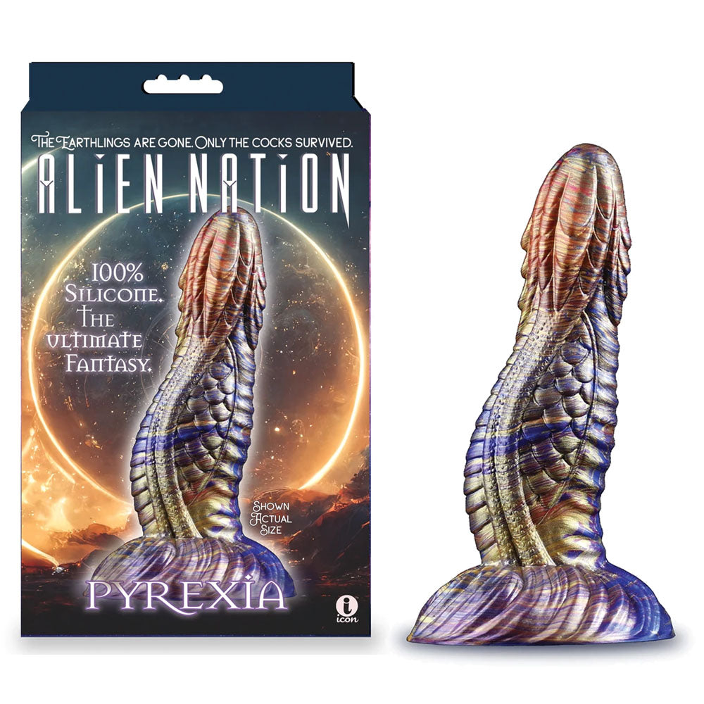Alien Nation - Pyrexia - Metallic Coloured 17.8 cm Fantasy Dong Coloured - Club X