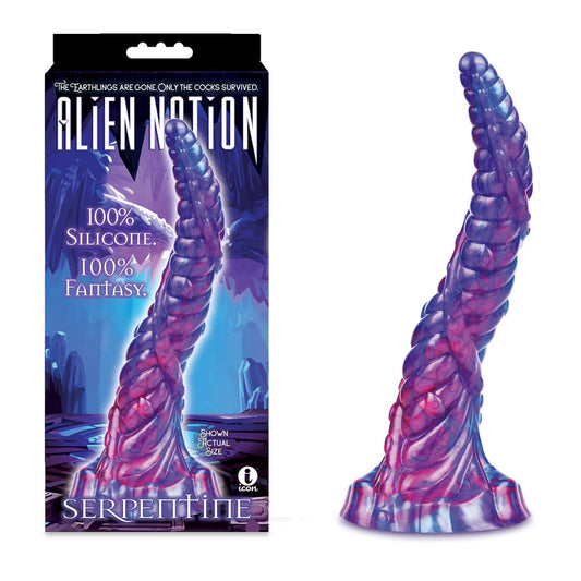 Alien Nation - Serpentine - Purple 30 cm Fantasy Dong Purple - Club X