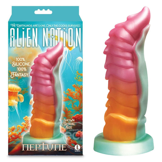 Alien Nation - Neptune - Coloured 20.3 cm Fantasy Dong Coloured - Club X