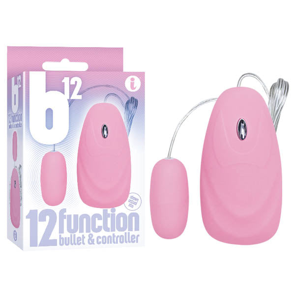 The 9's B12 - Pink 12-Function Bullet Icon Brands