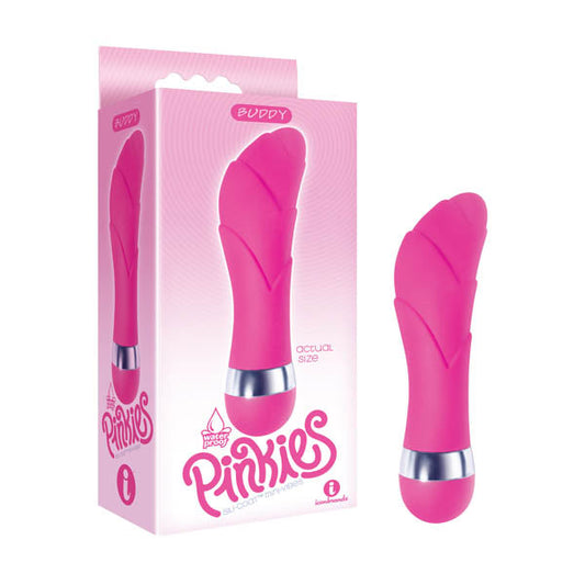 The 9's Pinkies, Buddy - Pink 11.4 cm (4.5'') Vibrator Icon Brands