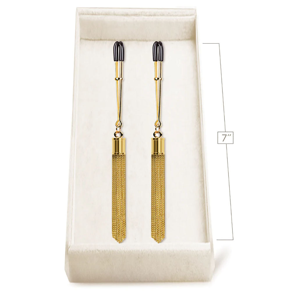 Couture Clip - Shimmer & Chic Nipple Clips - Club X