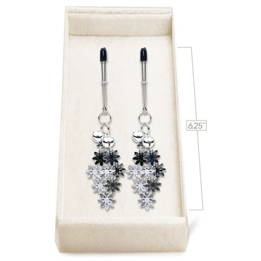 Couture Clip - Silver Falls Nipple Clips - Club X