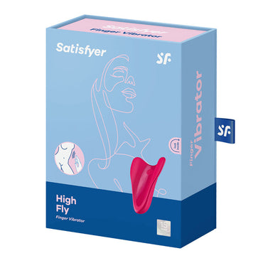 Satisfyer High Fly - Red USB Rechargeable Finger Stimulator Satisfyer
