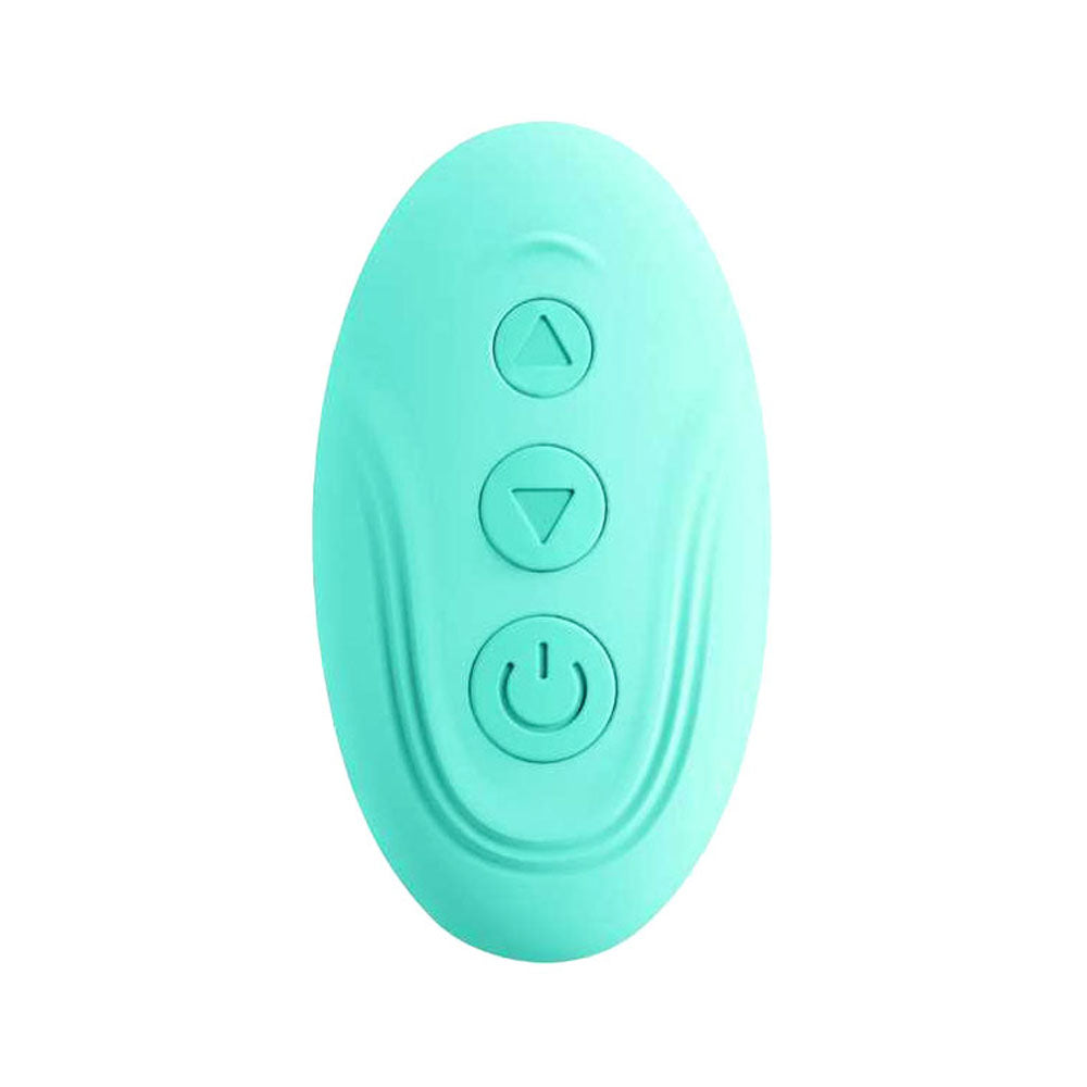 Adam & Eve THE WAVE RIDER - Teal USB Rechargeable Triple Stimulating Grinder Pad with Remote Control Adam & Eve