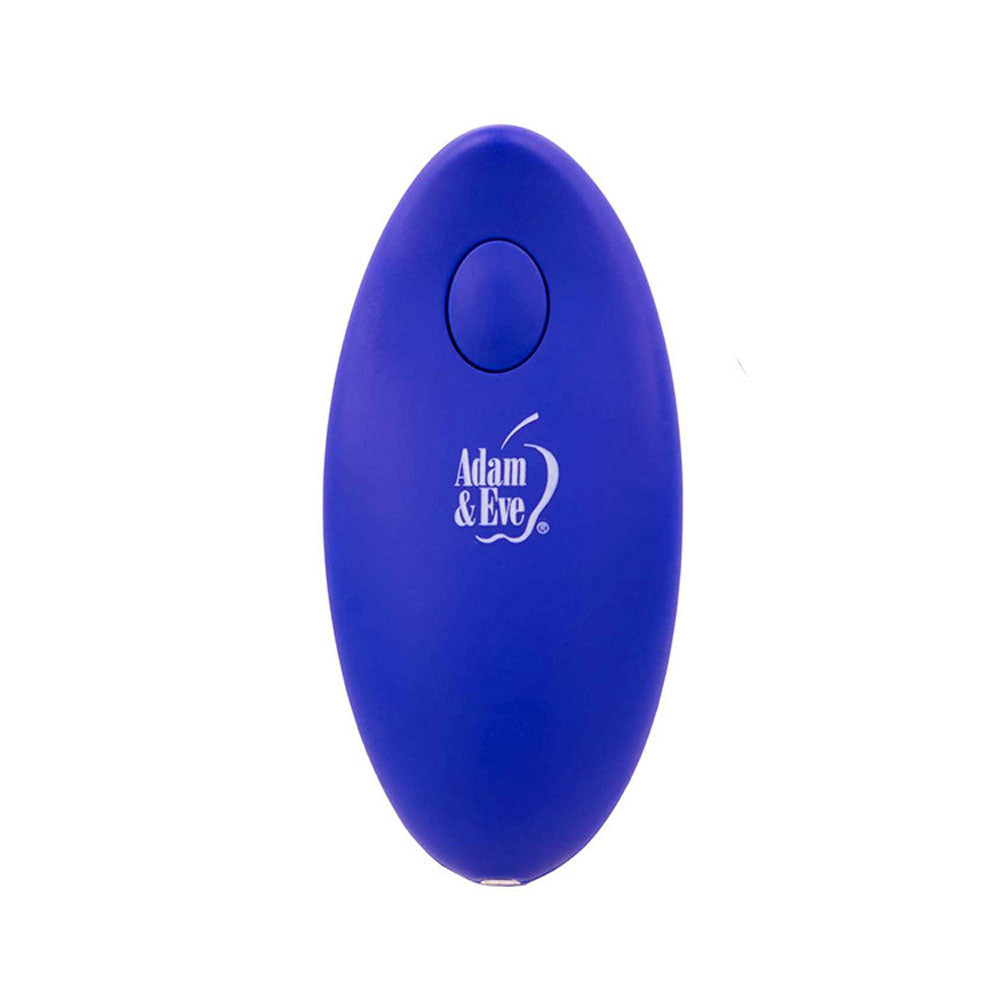 Adam & Eve ROCKIN RABBIT 2.0 - Blue USB Rechargeable Vibrating Cock Ring with Wireless Remote Adam & Eve