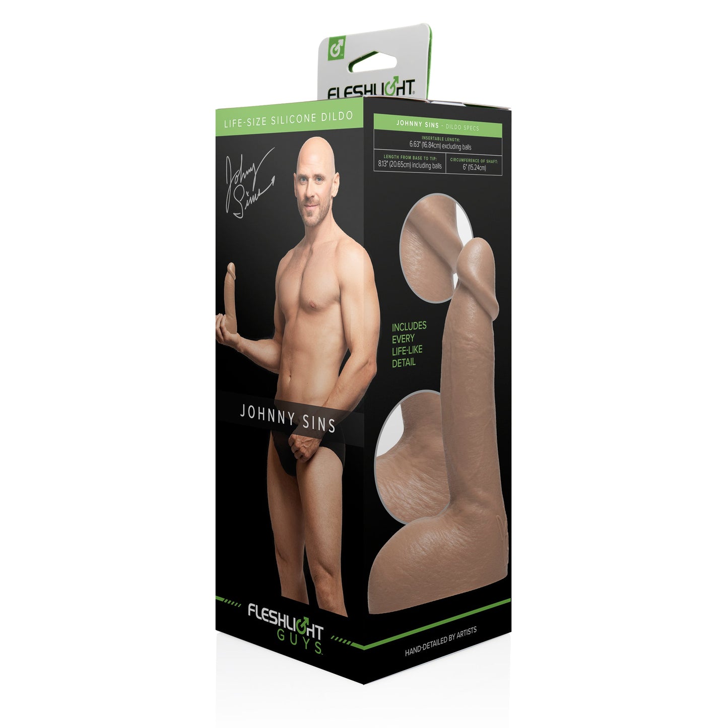 Fleshlight Guys Johnny Sins Dildo - Club X
