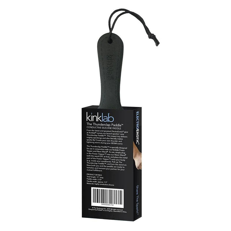KinkLab The Thunderclap Paddle - E-Stim Accessory for Kinklab Power Tripper Stockroom