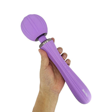 Adam & Eve HER MAJESTY - Purple 29 cm USB Rechargeable Vibrating Massager Wand Adam & Eve