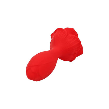Adam & Eve THE ROSEBUD - Red 10.2 cm USB Rechargeable Vibrating Butt Plug with Remote Adam & Eve