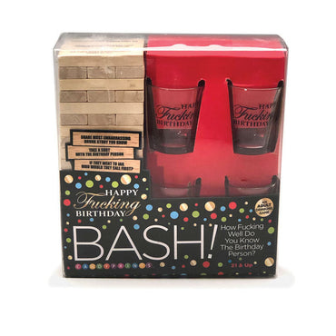 Happy Fucking Birthday Bash - Drinking Party Game Little Genie
