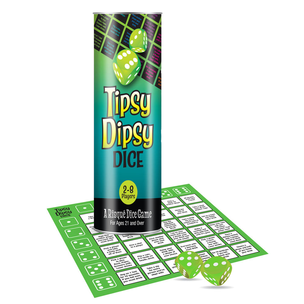 Tipsy Dipsy Dice - Drinking Game for Parties Default Title - Club X