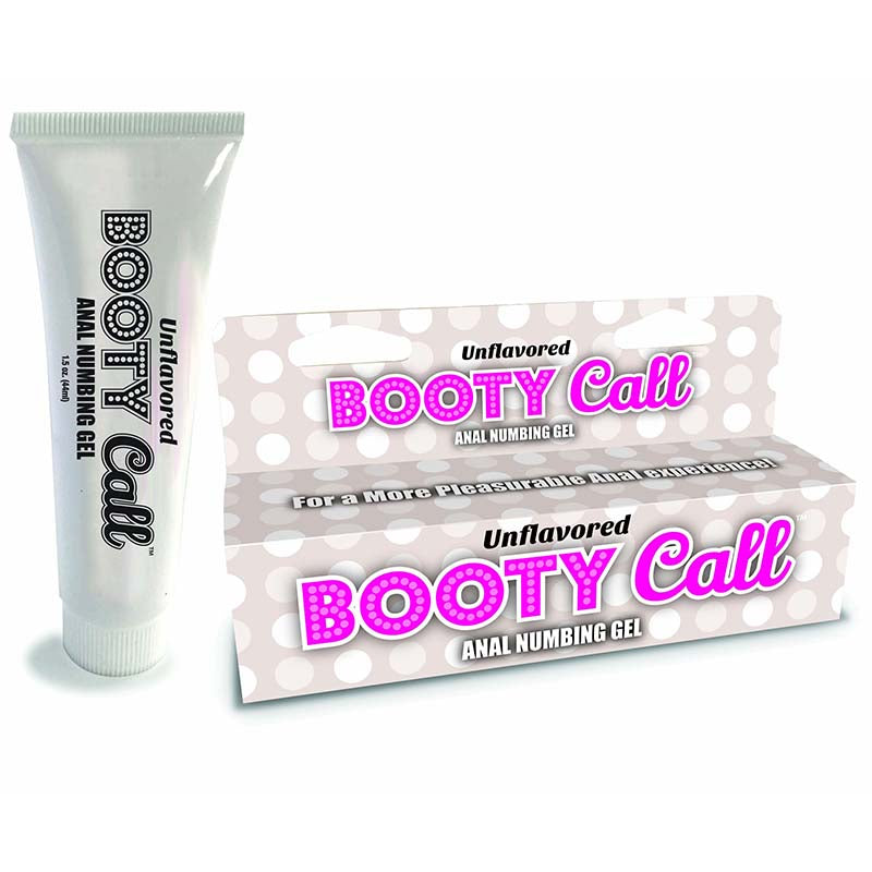 Booty Call Anal Numbing Gel - Unflavoured Anal Numbing Gel - 44 ml (1.5 oz) Tube Little Genie