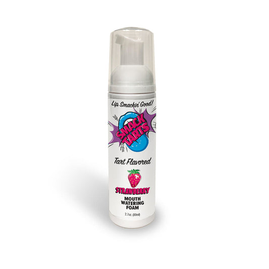 Smack Tarts Mouthwatering Foam - Strawberry - Sour Strawberry Flavoured - 80 ml Bottle Little Genie