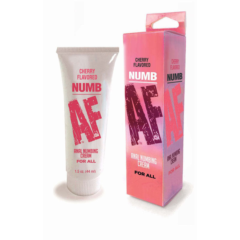 Numb AF - Cherry - Cherry Flavoured Anal Numbing Cream - 44 ml Tube Little Genie