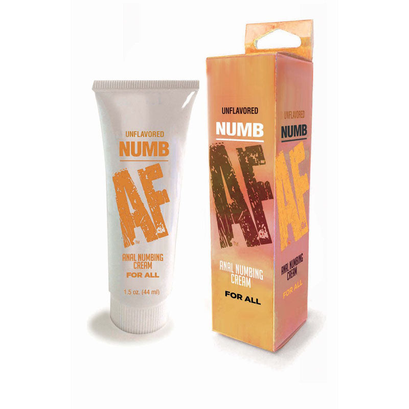 Numb AF - Unflavoured - Unflavoured Anal Numbing Cream - 44 ml Tube Little Genie