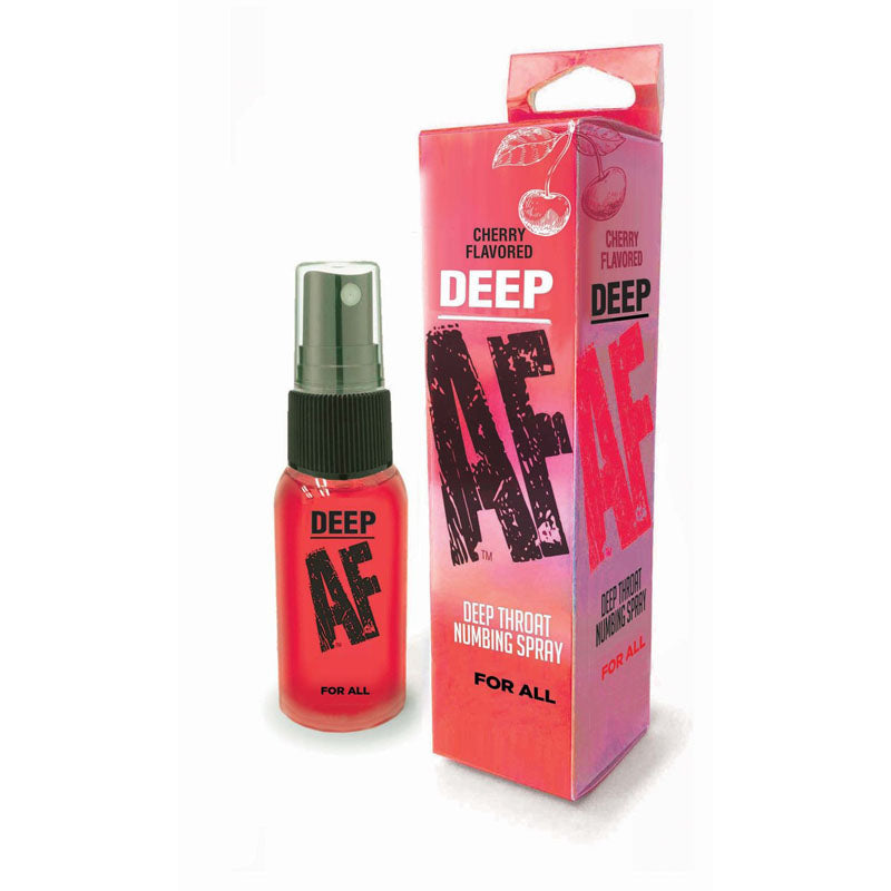 Little Genie Deep AF Cherry Oral Desensitiser Throat Spray 29ml - ClubX Australia