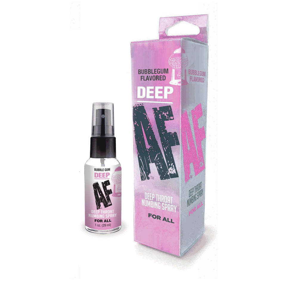 Deep AF - Bubblegum - Bubblegum Flavoured Deep Throat Spray - 29 ml Default Title - Club X