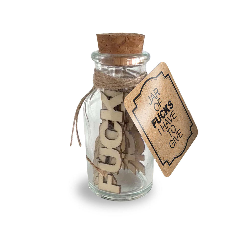 Jar Of Fucks I Have To Give - Novelty Gift - 15 Pack Default Title - Club X