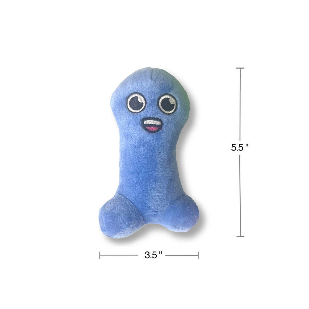 Suck A Bag Of Dicks Plushy Pillows - Mini Fuzzy Dicky Plushy Pillows - Set of 5 Little Genie