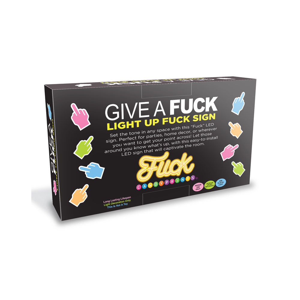 Fuck Neon Light Sign - Novelty Neon Light