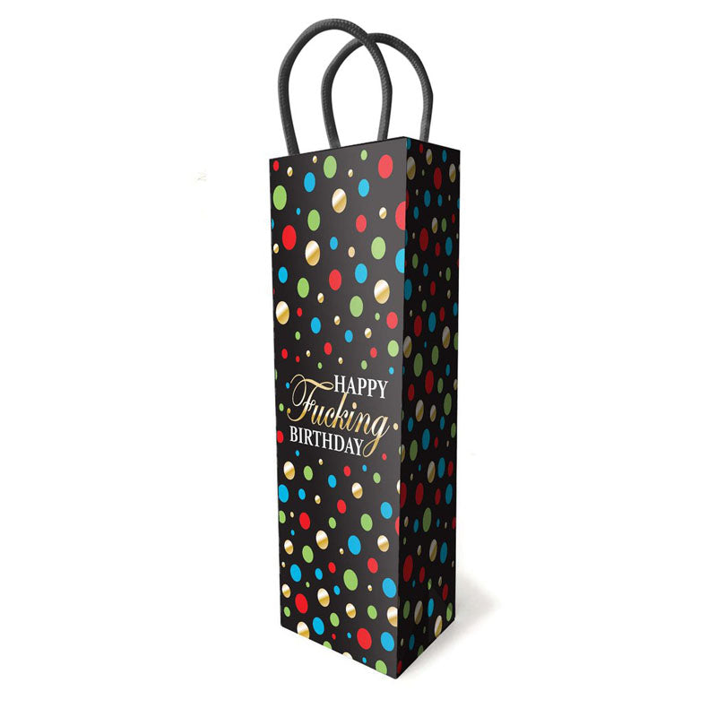 Happy Fucking Birthday, Gift Bag - Novelty Gift Bag Little Genie
