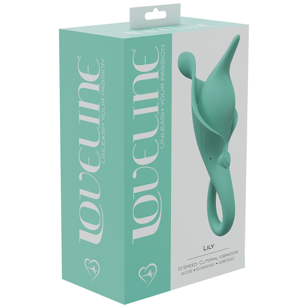 LOVELINE Lily - Green - Green USB Rechargeable Stimulator Shots Toys