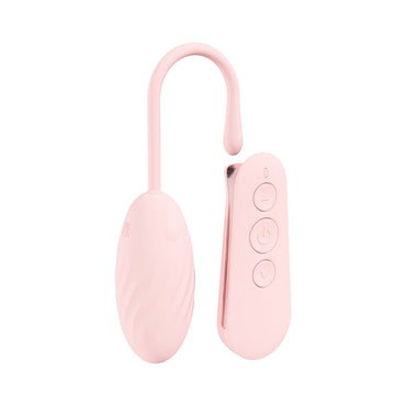 LOVELINE Felicite - Pink - Pink USB Rechargeable Vibrating Egg with Wireless Remote Shots Toys