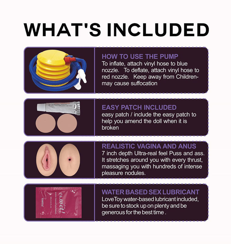 Victoria Horny Boobie Doll - Inflatable Love Doll Lovetoy