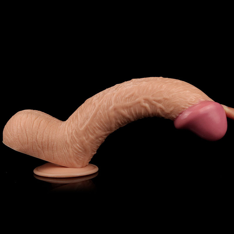 King Size 10.5'' Realistic Dildo - Flesh 26.7 cm Dong Lovetoy