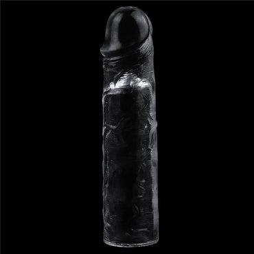 Flawless Clear Penis Sleeve 2'' - Clear 5 cm Penis Extender Sleeve Lovetoy