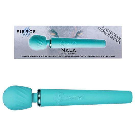 Maia NALA - Blue 30 cm USB Rechargeable Massage Wand Blue - Club X