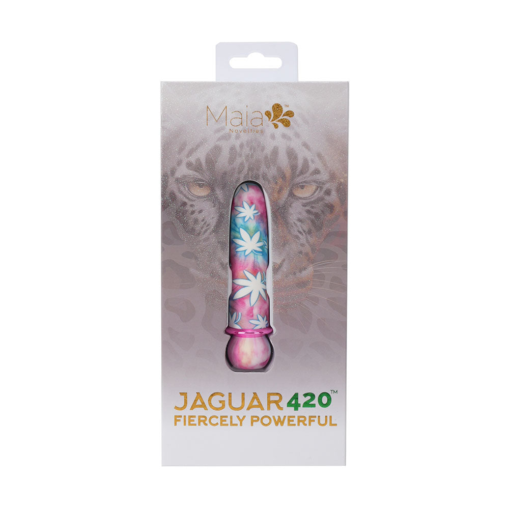 Maia JAGUAR 420 Tie Die - 420 Tie Die 10.1 cm USB Rechargeable Bullet Maia Toys