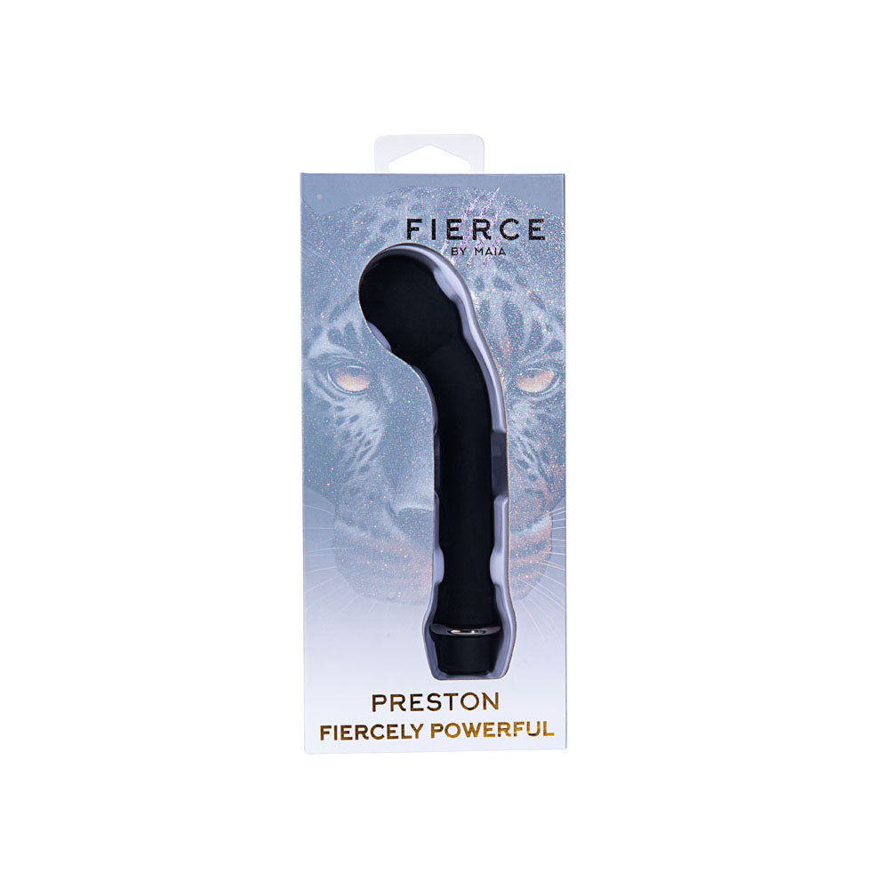 Maia PRESTON - Black 17.8 cm USB Rechargeable G-Spot Vibrator Maia Toys